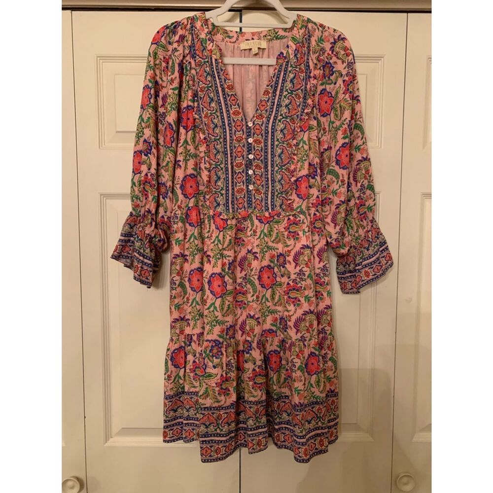 Farmers Market Bohemian Floral Dress